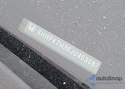 2018 Honda Civic Lx from USA, damaged, VIN SHHFK7H36JU403087